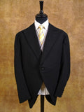 1929 Vintage Bespoke Charcoal Grey Wool Morning Coat 44