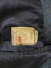 1940s CC41 Heavyweight Lovat Blue Laird Tweed Raglan Overcoat 44L