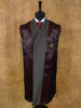 1950s 1960s Vintage Grey Glen-Check Wool Overcoat 40S