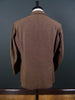 1951 Anderson & Sheppard Savile Row Bespoke Brown 3-Piece Suit 40S