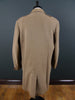 1950s 1960s Heavyweight Crombie British Warm Overcoat 44R