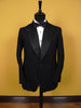 1910s 1920s Vintage Black Evening Tailcoat w/ Silk Linings 36S