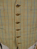 1948 Savile Row Bespoke Green /  Blue & Red Tattersall Check Country Waistcoat 42-43