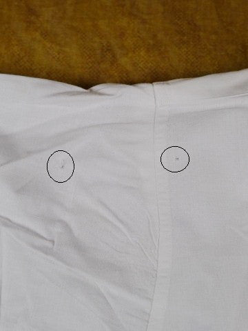 1920s 1930s Vintage London W1 White Stiff Front Collarless Evening Shirt 14