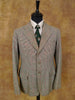 1940S 1950S Vintage Tailored 3-Piece Shephards Check Tweed Suit 37R