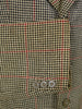 1940S 1950S Vintage Tailored 3-Piece Shephards Check Tweed Suit 37R