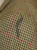 1940S 1950S Vintage Tailored 3-Piece Shephards Check Tweed Suit 37R