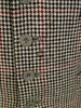 1940S 1950S Vintage Tailored 3-Piece Shephards Check Tweed Suit 37R