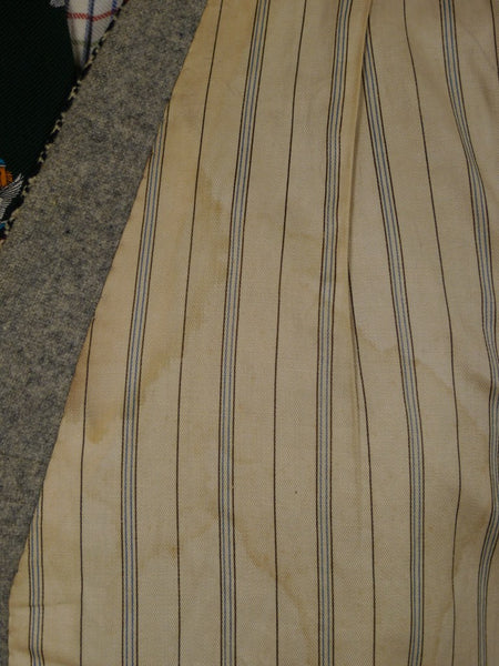 1940S 1950S Vintage Tailored 3-Piece Shephards Check Tweed Suit 37R