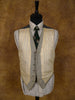1940S 1950S Vintage Tailored 3-Piece Shephards Check Tweed Suit 37R