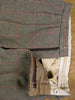 1940S 1950S Vintage Tailored 3-Piece Shephards Check Tweed Suit 37R