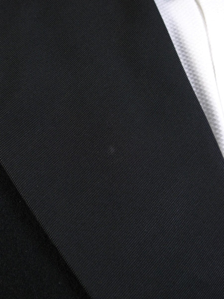 1930s 1940s S/B Peak Lapel Black Doeskin Wool Dinner Jacket DJ 38R