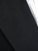 1930s 1940s S/B Peak Lapel Black Doeskin Wool Dinner Jacket DJ 38R
