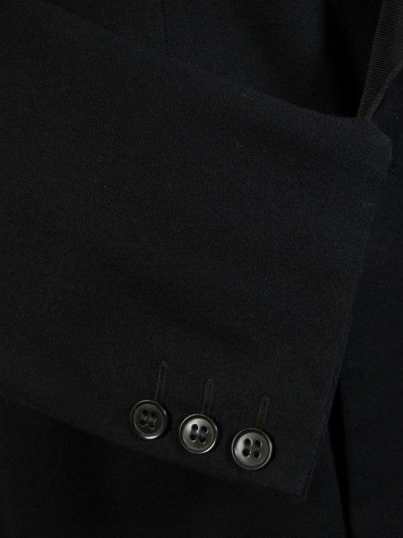 1940s 1950s Vintage Black Wool Dinner Jacket 38S