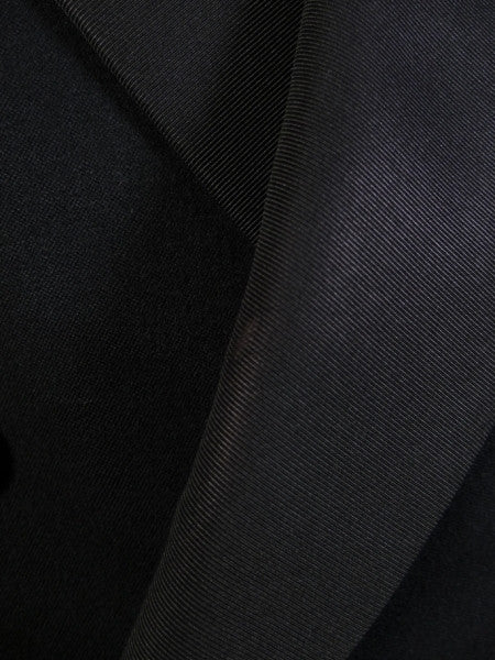 1940s 1950s Vintage Black Wool Dinner Jacket 38S