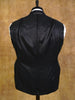 1940s 1950s Vintage Black Wool Dinner Jacket 38S