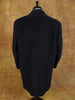 1960 Hand-Tailored Vintage Midnight Blue Heavyweight Overcoat 42-44R