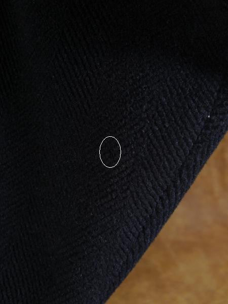 1960 Hand-Tailored Vintage Midnight Blue Heavyweight Overcoat 42-44R