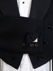 1950s Vintage Savile Row Bespoke Midnight Blue Evening Tailcoat 41