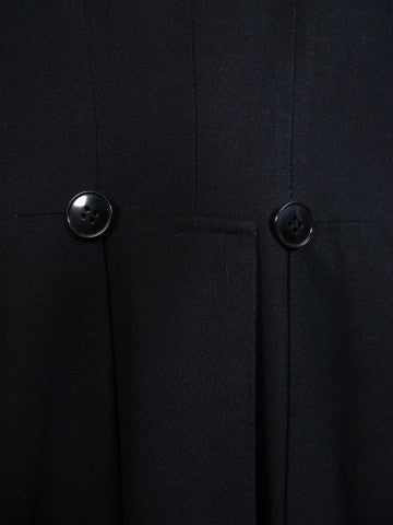 1950s Vintage Savile Row Bespoke Midnight Blue Evening Tailcoat 41