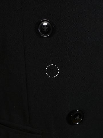 1950s 1960s Vintage Black Barathea Wool D/B Dinner Suit 38R