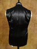 1950s 1960s Vintage Black Barathea Wool D/B Dinner Suit 38R