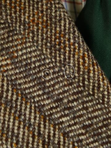 1940s Vintage Heavyweight Brown Tweed Full-Length D/B Belted Coat 42L