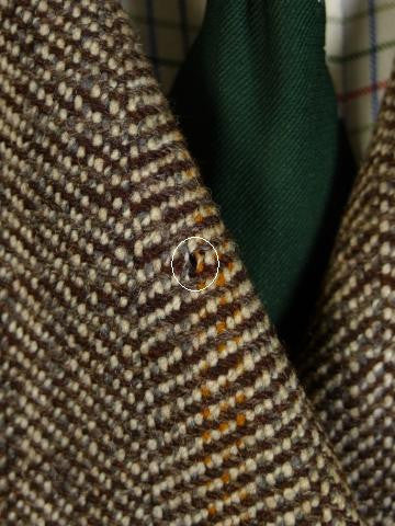 1940s Vintage Heavyweight Brown Tweed Full-Length D/B Belted Coat 42L