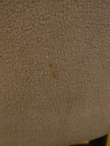 1950s 1960s Vintage Heavyweight Melton Wool Polo Coat 42L