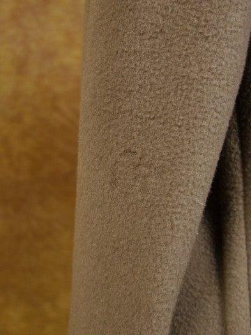 1950s 1960s Vintage Heavyweight Melton Wool Polo Coat 42L