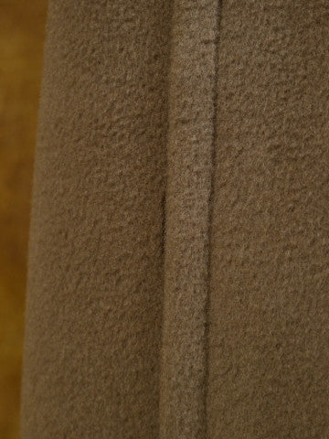 1950s 1960s Vintage Heavyweight Melton Wool Polo Coat 42L