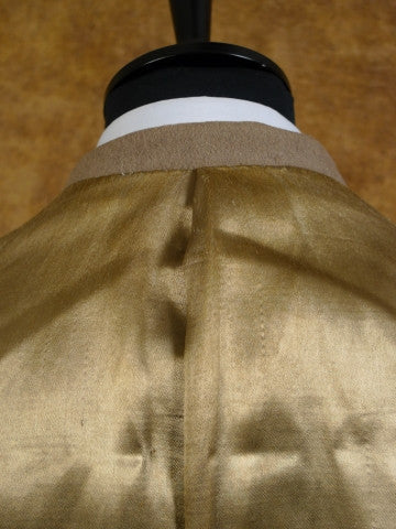 1950s 1960s Vintage Heavyweight Melton Wool Polo Coat 42L