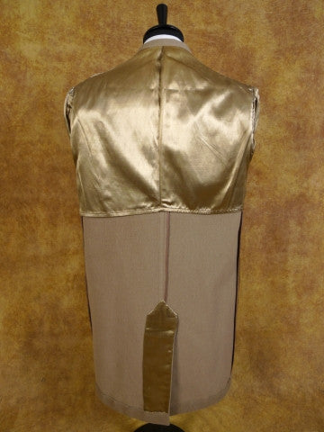 1950s 1960s Vintage Heavyweight Melton Wool Polo Coat 42L