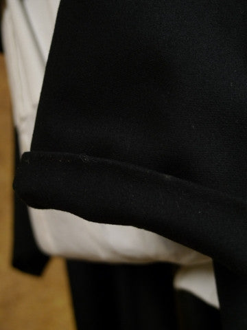 1910s 1920s Very Vintage Black Wool Evening Tailcoat 37L