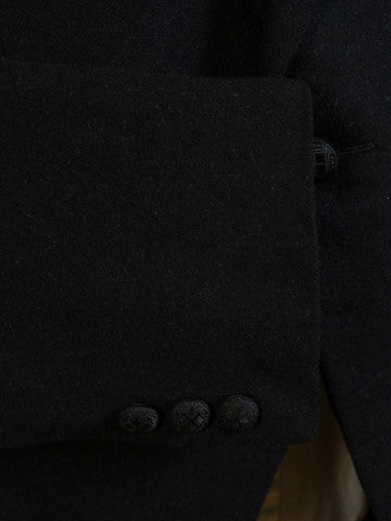 1929 Vintage Bespoke Charcoal Grey Wool Morning Coat 44