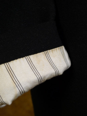 1929 Vintage Bespoke Charcoal Grey Wool Morning Coat 44