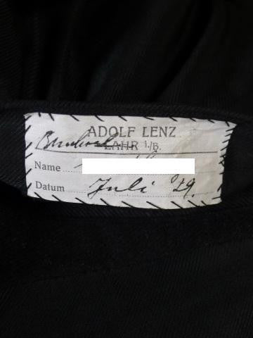 1929 Vintage Bespoke Charcoal Grey Wool Morning Coat 44