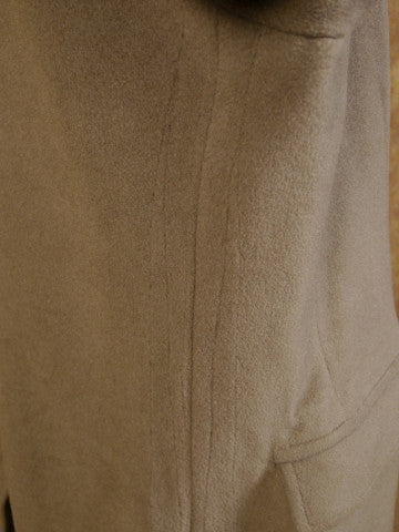 1950s 1960s Heavyweight Crombie British Warm Overcoat 44R