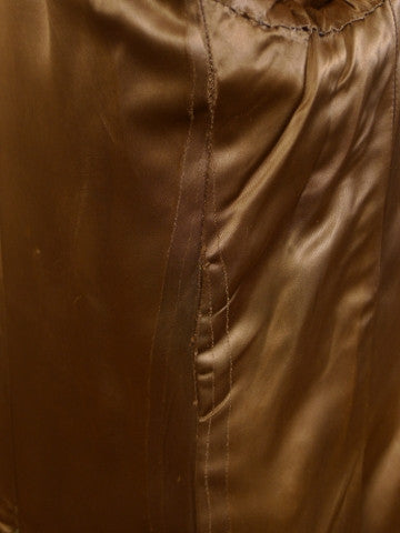 1950s 1960s Heavyweight Crombie British Warm Overcoat 44R