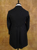 1930s 1940 Charcoal Grey Wool Morning Coat 36R