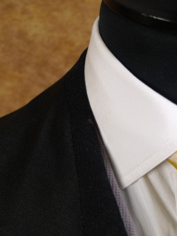 1930s 1940 Charcoal Grey Wool Morning Coat 36R