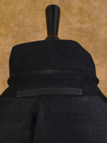 1930s 1940 Charcoal Grey Wool Morning Coat 36R