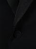 1910s 1920s Very Vintage Black Doeskin Finish Dinner Jacket 36R