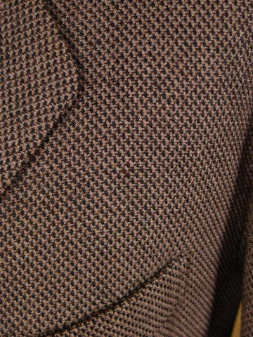 1951 Anderson & Sheppard Savile Row Bespoke Brown 3-Piece Suit 40S