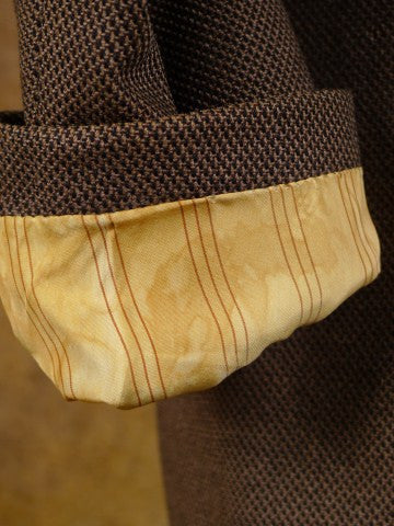 1951 Anderson & Sheppard Savile Row Bespoke Brown 3-Piece Suit 40S