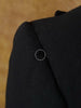 1940s 1950s Black Barathea Wool Evening Tailcoat 37