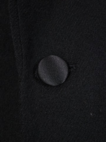 1930s 1940s Vintage Black Worsted Wool Morning Coat 40S