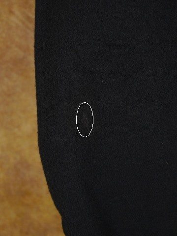 1930s 1940s Vintage Black Worsted Wool Morning Coat 40S