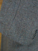 1940s CC41 Heavyweight Lovat Blue Laird Tweed Raglan Overcoat 44L