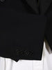 1930 Vintage Savile Row Bespoke Black Wool Evening Tailcoat 40S